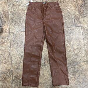 Wilfred women’s  Tan Leather Dress Pants